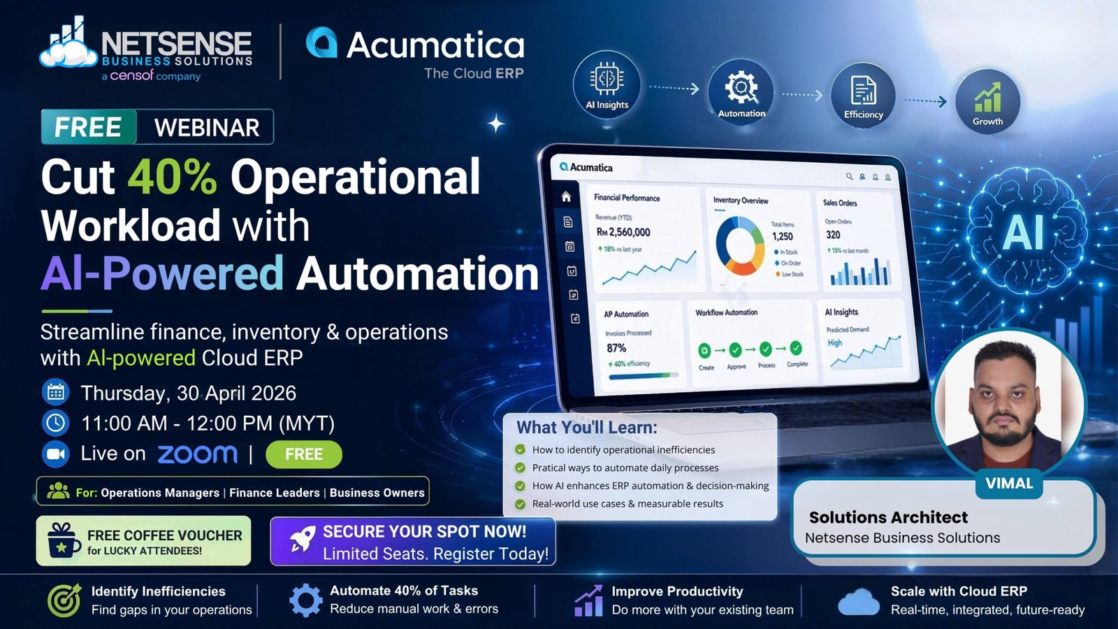 Cut 40% Operational Workload with AI-Powered Automation | Free Webinar